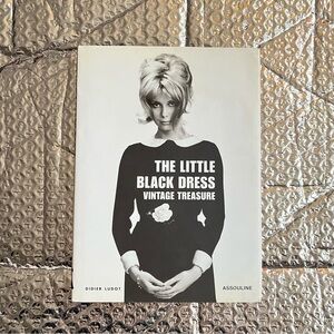 THE LITTLE BLACK DRESS: VINTAGE TREASURE • ASSOULINE • 2001 Hardcover Book